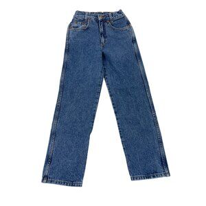 Blue Family Blue Denim Jeans With Elastic Waist Size 34 / 8 years old - New